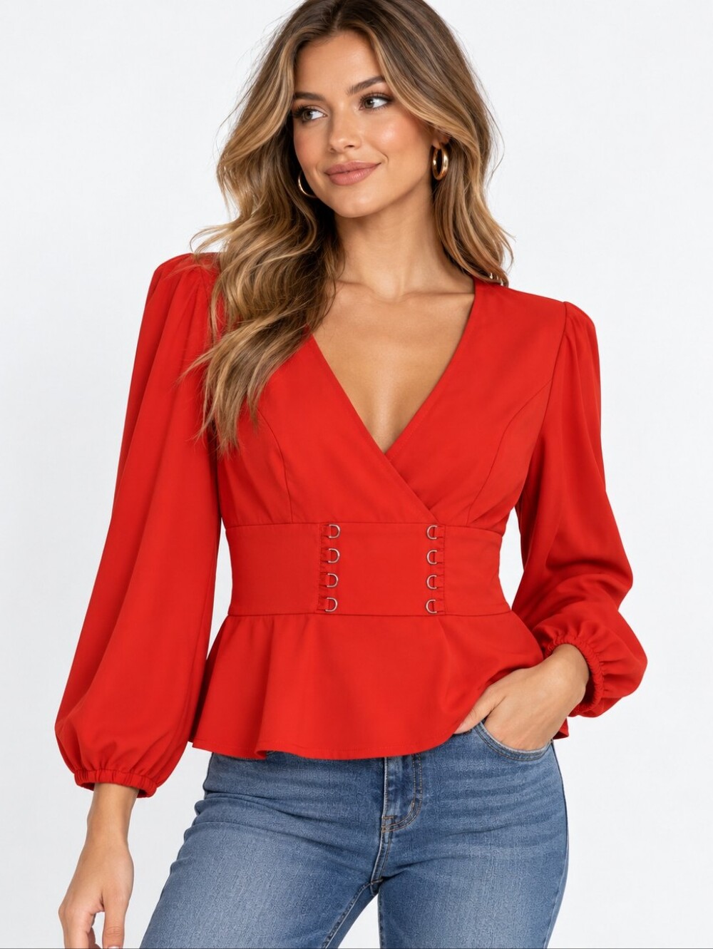 Red Express Size Large Shirt
